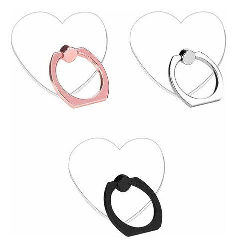 Lenoup - Soporte Para Anillo De Telfono Celular Transparente 0
