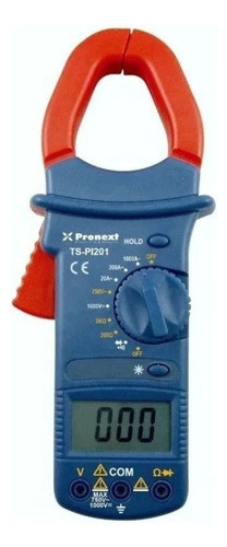 Pinza Amperometrica Digital Tester Pronext Tspi201 0