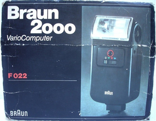 Flash Braun 2000 Vario Computer A Revisar 0