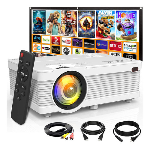 Mini Proyector, Ltimo Proyector Mejorado Para El Hogar, Full 0