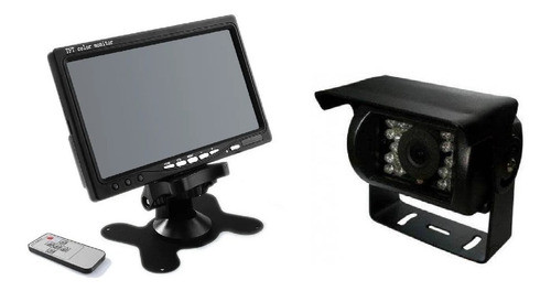 Pantalla 7 Pulgadas Más Cámara De Marcha Atrás 0