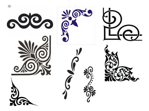 Stencils Esquineros 0