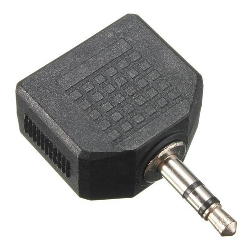 Adaptador 1 Mini Plug Macho A 2 Miniplug Hembra 0