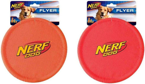 2 Frisbees Para Perros Hiperactivos Duradero Y Reistente - O 0