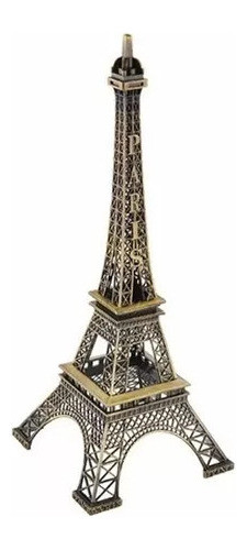 Torre Eiffel 13 Cm De Metal Francia Paris Mercado Envios 0