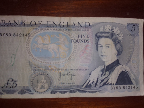 Billete Inglaterra 0