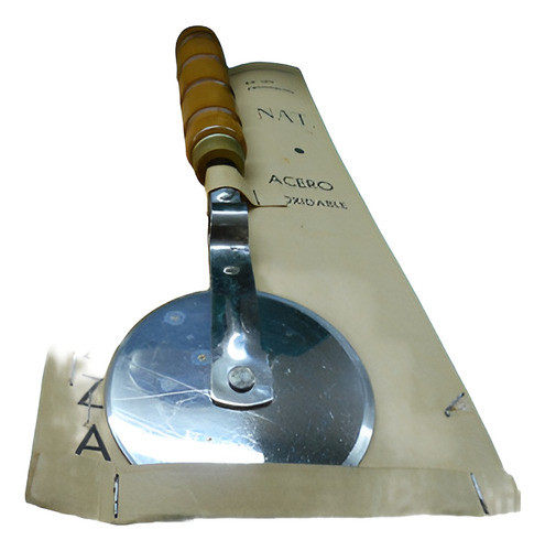 Corta Pizza Mango Madera 0