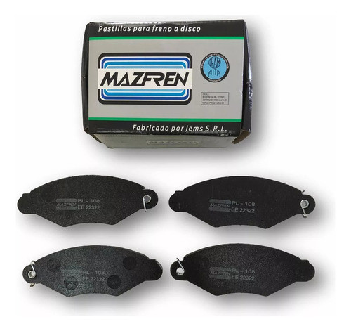 Juego Pastillas Freno Kangoo 0