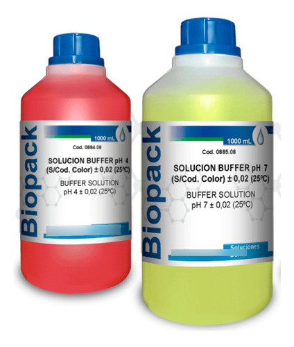 Buffer Ph 4 - 1 Litro - Calibrar Phmetro -  Beerman 0