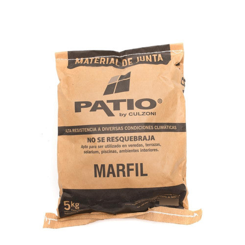 Material De Junta Patio X 5 Kilos Blanco 0