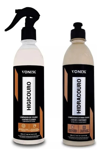 Vonixx Combo Kit Limpieza / Hidratacion De Cueros Detailing 0
