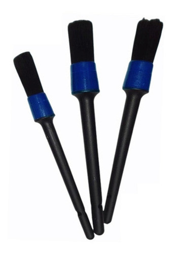 Laffitte - Kit 3 Pinceles Brochas Detailing - |yoamomiauto®| 0