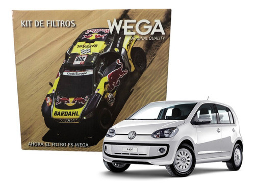 Kit 4 Filtros Wega Volkswagen Up 0