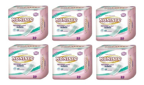 Refuerza Pañal Nonisec Clasico X 20u - Bulto 6 Pack 0
