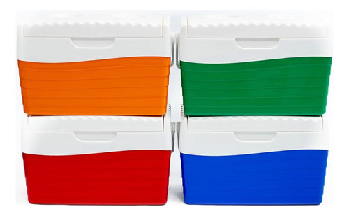 Set X5 Lunchera 6 Litros Magiclick Colores Vianda Portatil 0