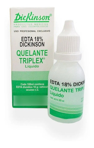 Ensanchador Químico Quelante Triplex X 20ml Dickinson 0