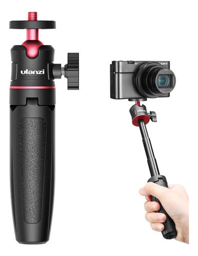 Mini Trpode Negro Para Cmara, Tornillo Universal De 1/4 PuLG 0