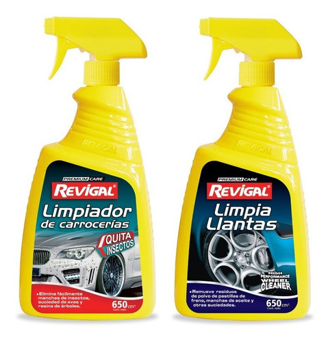 Quita Insectos + Limpia Llantas Revigal 0