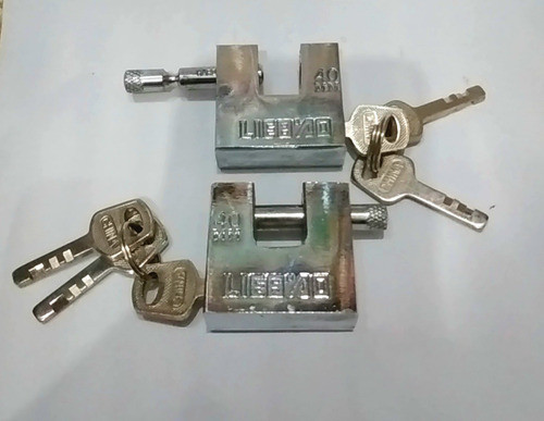 Candado 40mm Blindado Horizontal 3 Llaves Antiganzua 0