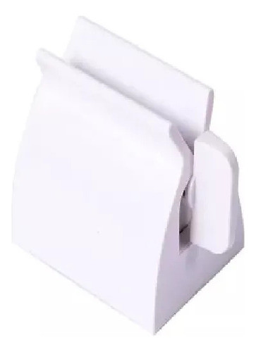 Soporte Dispensador Pasta Dental Dientes Chico Color Blanco 0