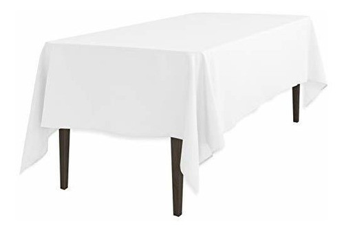 Mantel Rectangular De Poliester Linentablecloth 60 X 126 Pu 0
