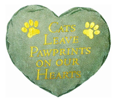 Los Gatos De Spoontiques Dejan Pawprints Stepping Stone 0