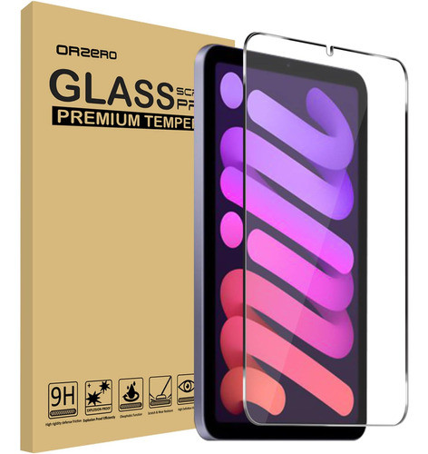 Protector Pantalla Orzero Anti Glare + iPad Mini 6th Gen 0