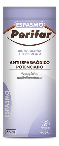 Espasmo Perifar® X 8 Comp - Antiespasmódico Potenciado 0