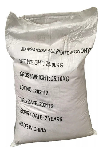 Sulfato De Manganeso X 25 Kgs 0