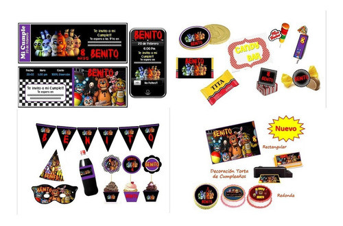 Fiesta Temática De Five Nights At Freddy Fnaf 0