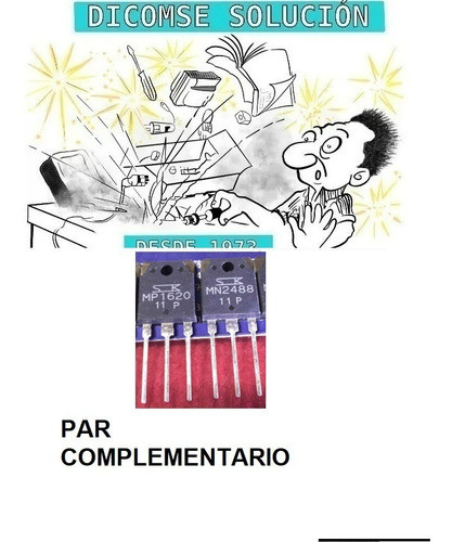 Mn2488 Y Mp1620     Par Complentario  X 1 Unidad De Cada 0