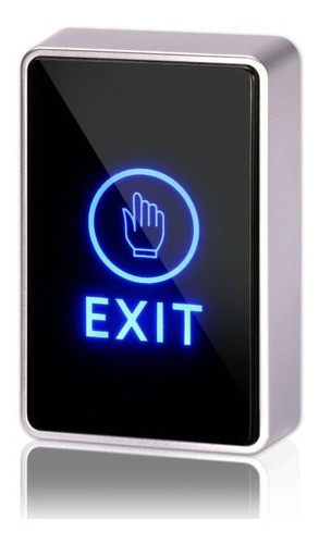 Boton Pulsador De Salida Touch Led Luminoso Control Accesos 0