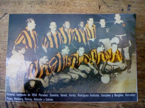 Recorte Peñarol Campeón De 1954 0