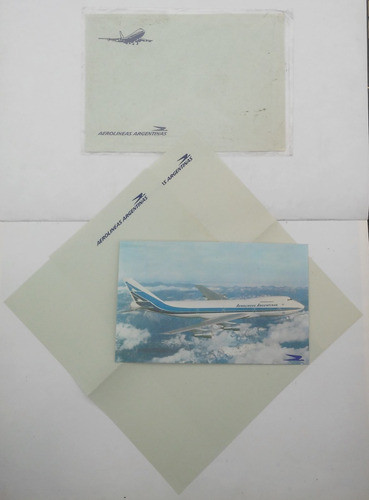 Postal Aerolíneas Argentinas Mas Set De Correspondencia 0