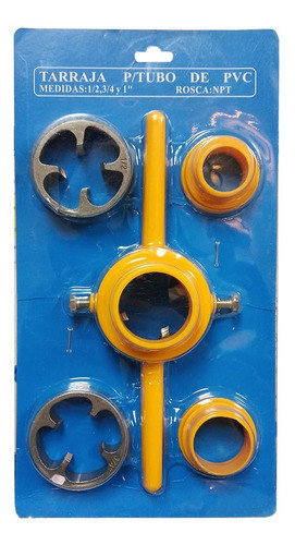 Terraja Caño Pvc 1/2 3/4 1 Pulgada Interc - Electroimporta 0