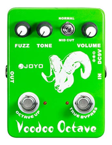 Joyo Voodoo Octave Fuzz Y Pedal De Efecto De Octava Añadido 0