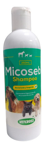Shampoo Bactericida Y Fungicida Micoseb 250 Ml 0