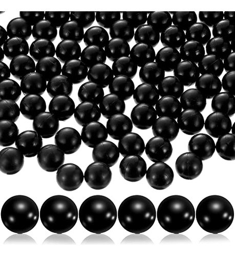 Bolitas De Pintura Sólidas De Nylon Negro, 173 Cm De Diámetr 0