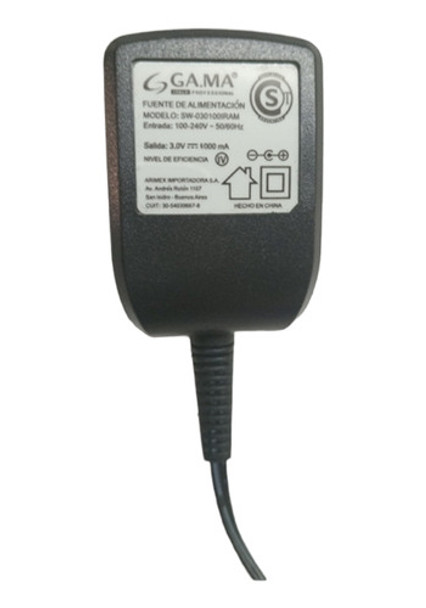 Cargador- Fuente Para Corta Pelo Marca Gama Gc545 0