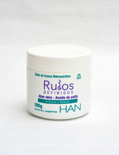 Baño De Crema Rulos Definidos Han 200 Grs. 0