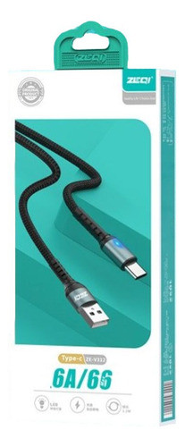 Zeqi Cable De Datos (usb - Usb-c) 1.2m     Model: Ze-v312 0