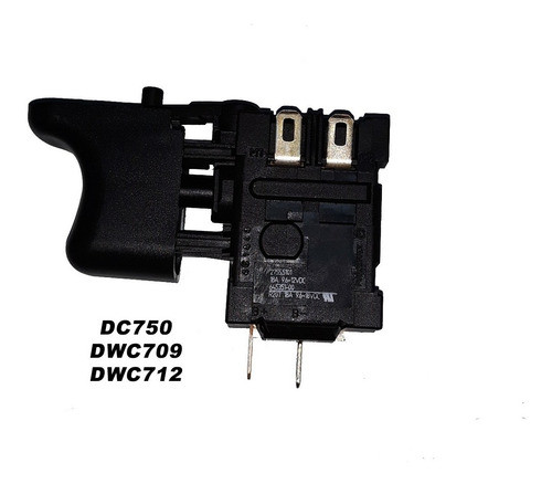 Gatillo Interruptor Taladro Inalámbrico Repuest Dewalt Dc750 0