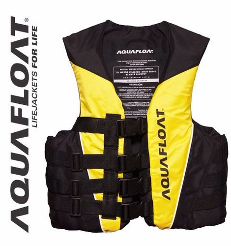 Chaleco Salvavidas  Aquafloat Talle 3 4 Tiras Regulable 0