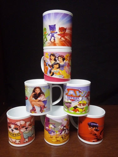 20 Tazas Personalizadas Sublimadas Polimero Excelente 0
