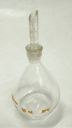 Picnometro Sin Termometro Marca  M I V  50 Ml. 0