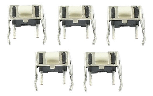 Boton Pulsador Push Button Tact Switch 7.4x3.5x7.4mm X5 0