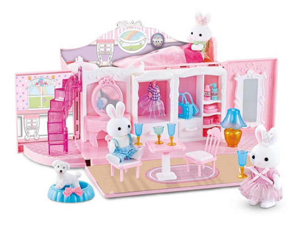 Bunny Boutique Fashion Bag 2 Conejitos Perro Y Acces Ditoys 0