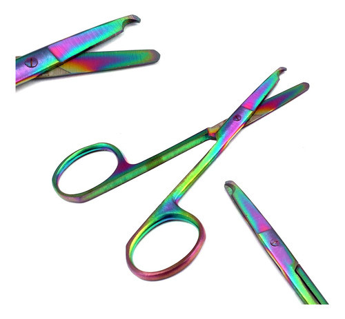 Odontomed2011 Tijeras Puntada Con Revestimiento Titanio Del 0