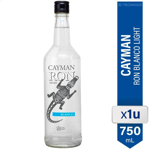 Ron Cayman Light Blanco 750ml 0