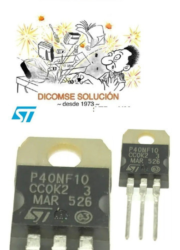 Transistor Stp40nf10 40nf10 Stp40      * 0